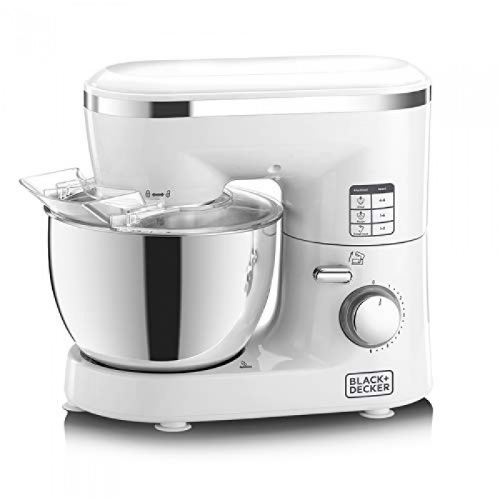 Black+Decker SM1000-B 1000W Stand Mixer available at comicsahoy.com in lowest price with free ...