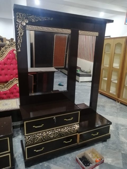 Dark Geometric Dressing Unit — main view from the supplied Priceless collection