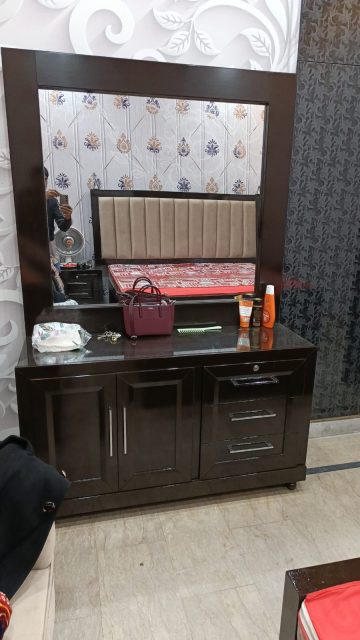Dark Rectangular-Mirror Dressing Unit — main view from the supplied Priceless collection
